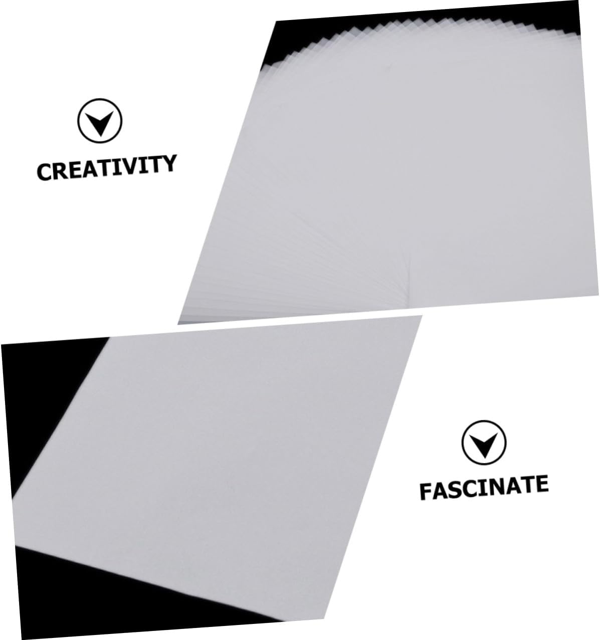 UTHCLO Tracing Paper for Drawing and Calligraphy Practice, Translucent 16k Handwriting Exercises Paper, 5pcs (500 Sheets) Suitable for Artists and Students