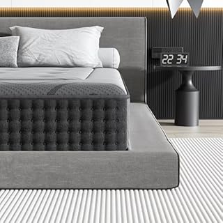 DEWINNER Matelas 140 x 190 x 30 cm, Mousse à mémoire de Forme, Ressorts individuels, Hauteur 30 cm, Absorbant l'humidité, Respirant, hypoallergénique et antibactérien