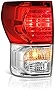 VIPMOTOZ Driver Side OE-Style Red Lens Left Tail Light Housing Lamp Assembly Replacement For 2010-2013 Toyota Tundra Pickup Truck