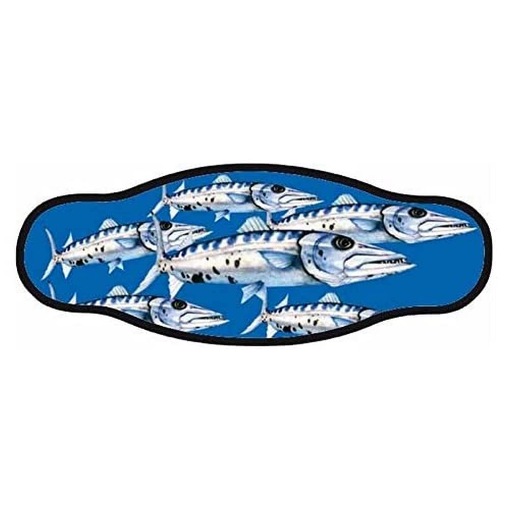 Best divers Neoprene Mask Strap, Double Sheet, Barracuda