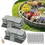 20PCS Borduras Jardin, Caminos Y CéSpedes-Gris