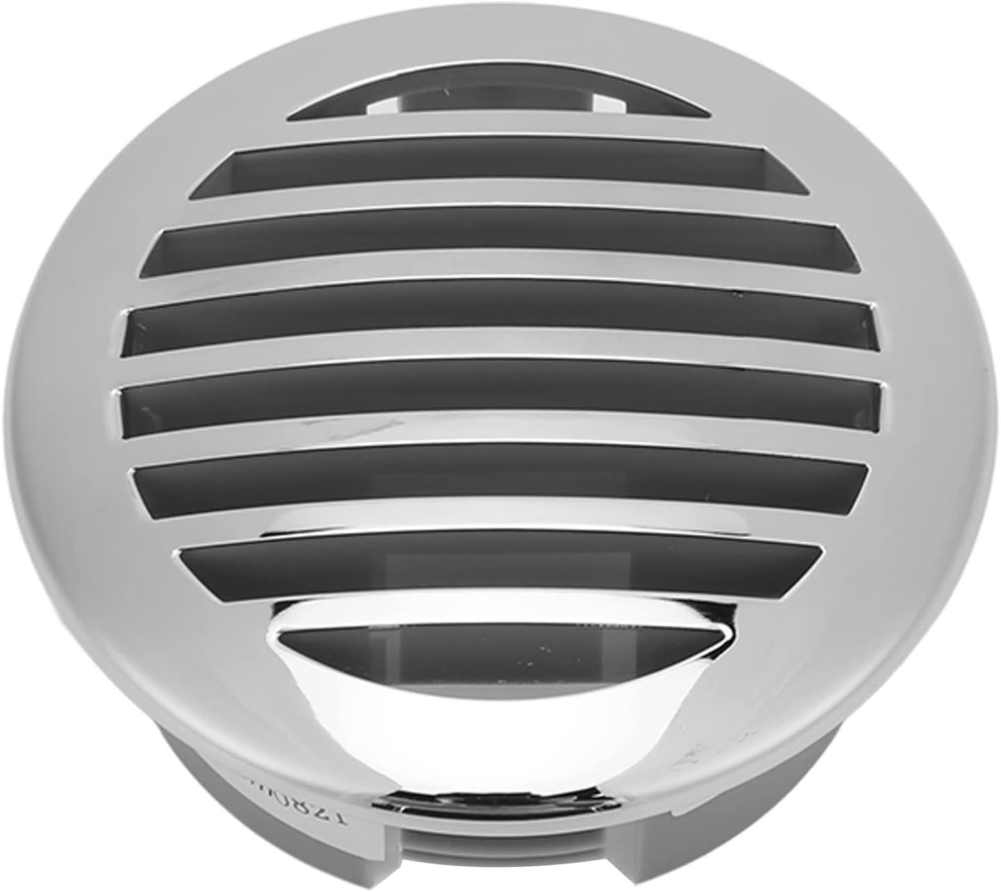 ラウンドエアベントグリル、3.5インチ/8.89cm エアフローベントカバー 316ステンレススチールラウンドアンチエアベント ヨッ