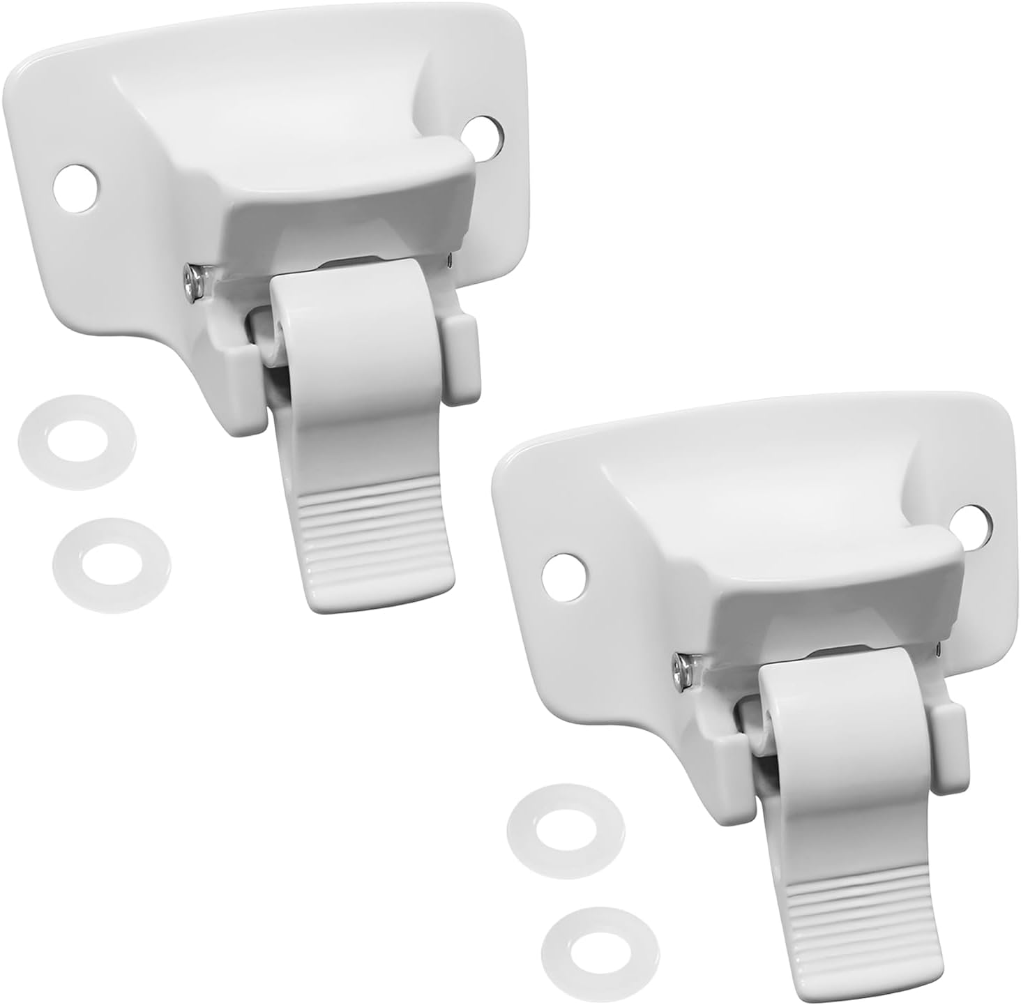 3314067.004B RV Awning Support Bracket for Dometic Sunchaser Polar, Bottom Bracket Assembly Wall Mount Bracket for Rv Camper Trailer - 2 Pack