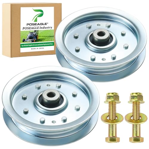 POSEAGLE 2 Pack 756-04129b Idler Pulley 4.25 for Cub Cadet 50 RZT50 Decks