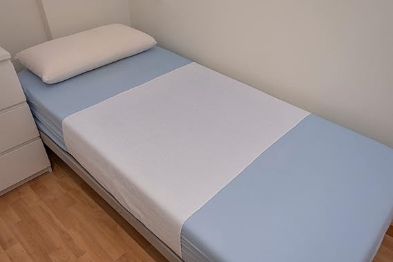 2 Traverse Impermeabili Per Letto 80x190cm - Lavabili, Per Incontinenza E Animali