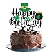 Happy St Patrick’s Day Birthday Cake Topper- St Patrick's Day Party Decorations Shamrock Birthday Party Decorations