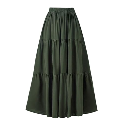 OSTOO Renaissance Skirt Maxi Skirt - Large - Army Green
