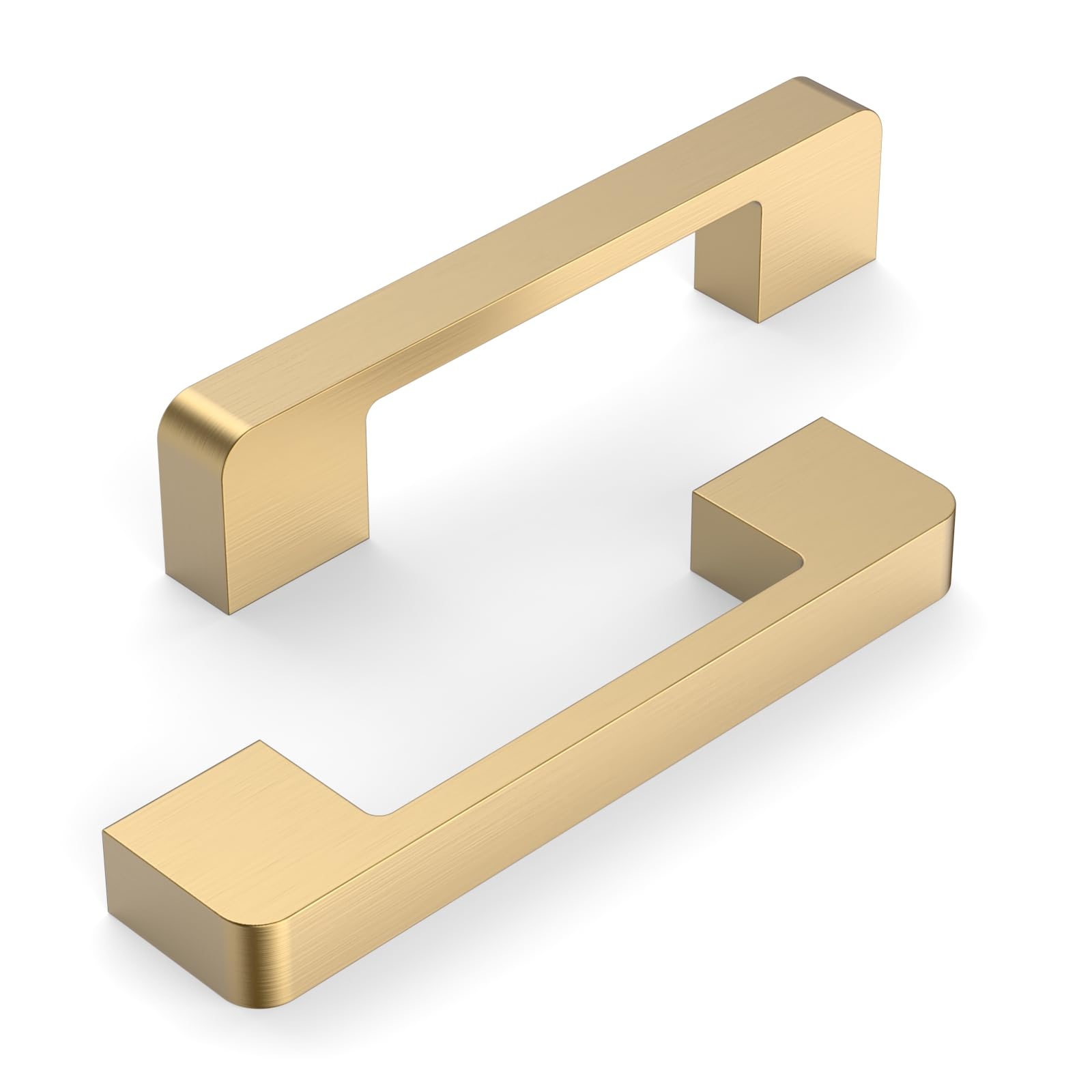 Champagne Bronze Cabinet Pulls and Handles, 3.75 Inch, 10 Pack