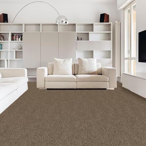 Image of FC Texture-2-Cream Carpet Luxurious Feel Floring for Residential, Commercial Office & Home and Sound Absorbing Durable Easy Clean Low Maintenance for High Traffic Areas