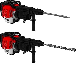T-Mech Petrol Hammer Drill Cordless 2 Stroke ...,