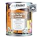 Produktbild myPAINT® Holzschutzlasur (2,5L, farblos) seidenglänzende Holzlasur Außen- Holz Grundierung - Holz Lasur - Holzlasur Aussen - Made in Germany