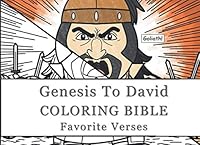Genesis To David - Coloring Bible - Favorite Verses 1704969077 Book Cover