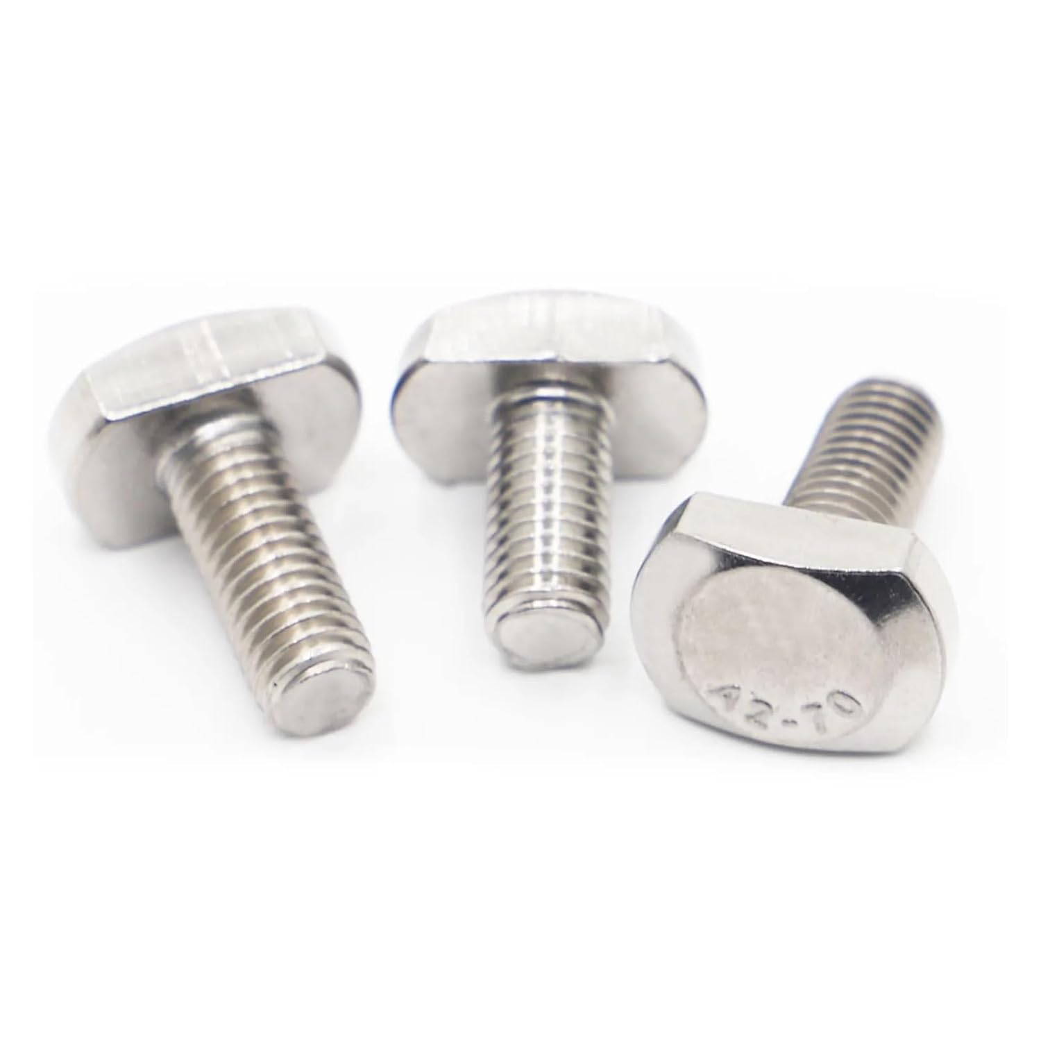 304 A2-70 Stainless Steel T-Slot T Shape Type Rectangle Square Head Screw Bolt M5 M6 M8 M10 M12 (Size : 12mm, Color : M12 1pc)