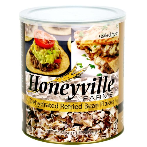 Refried Bean Flakes - 1.75 Pound Can