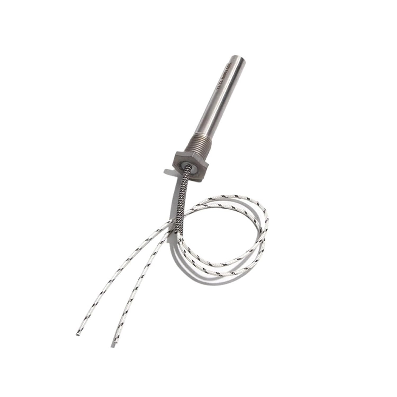 Stainess Steel M16 x 1.5 Thread Cartridge Heater 12 * 100mm 12V/24V/36V/48V 100W-300W Electric Heating Element 1pc