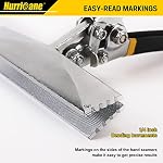Hurricane Sheet Metal Hand Seamer, 6 Inch Straight Jaw Sheet Metal Bender Tools for for HVAC Projects, Double Dipped Cushion Handle