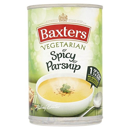 Baxters Vegetarian Spicy Parsnip Soup (400g) - Pack of 6 by Baxters