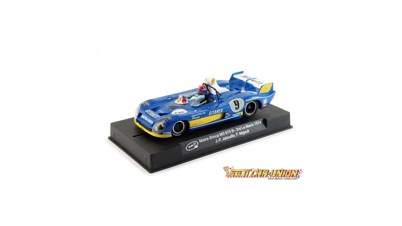 Voiture Scalextric Matra Simca MS670 - Modèle D'occasion, Circuit Slot Racing