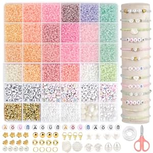 EUES 3mm Perlen Set für Schmuckherstellung