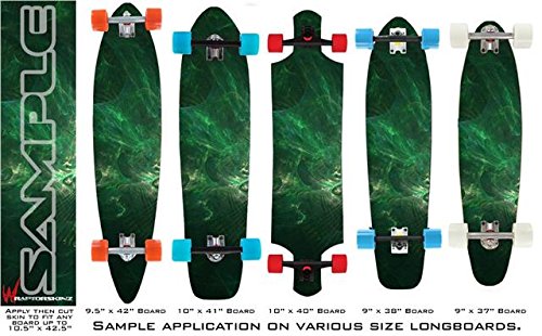 Theta Space - Decal Style Vinyl Wrap Skin fits Longboard Skateboards up to 10