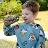 Gemini&Genius Crocodile Hand Puppet Toys Funny & Scared Alligator Head Puppets in Home, Stage and Class Role Play Toy for Kids and Toddlers