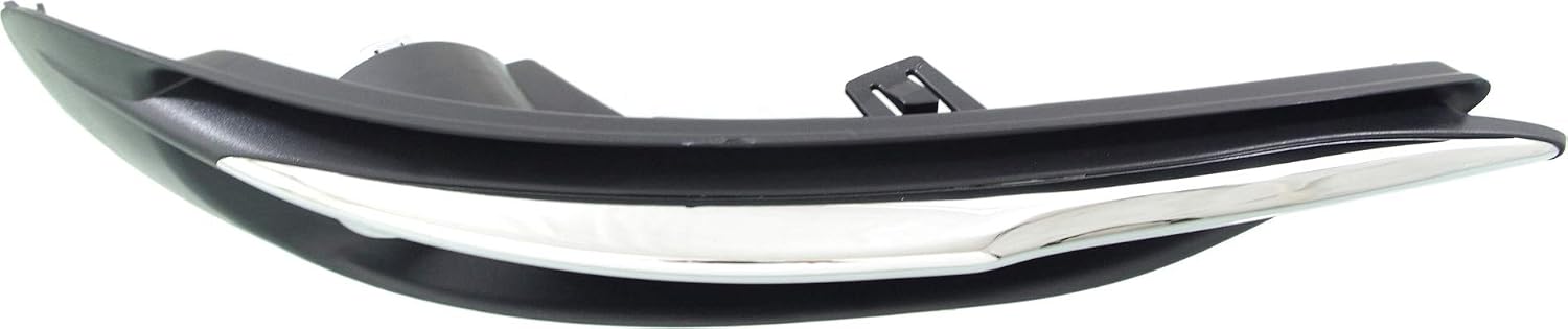 Garage-Pro Fog Light Trim for CHRYSLER 200 2011-2014 RH Textured with Chrome Trim Convertible/Sedan