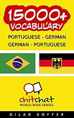 Capa de 15000+ Portuguese - German German - Portuguese Vocabulary (ChitChat WorldWide)