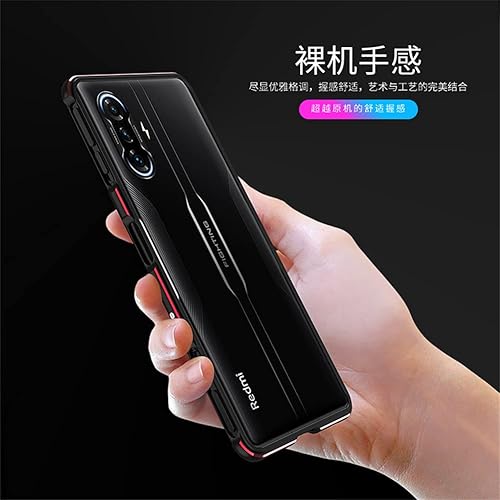 Miniatura 6 de Marco de parachoques de metal compatible con Poco F3 GTRedmi K40 Gaming Edition, funda de aluminio de lujo de doble color de aleación de aluminio a