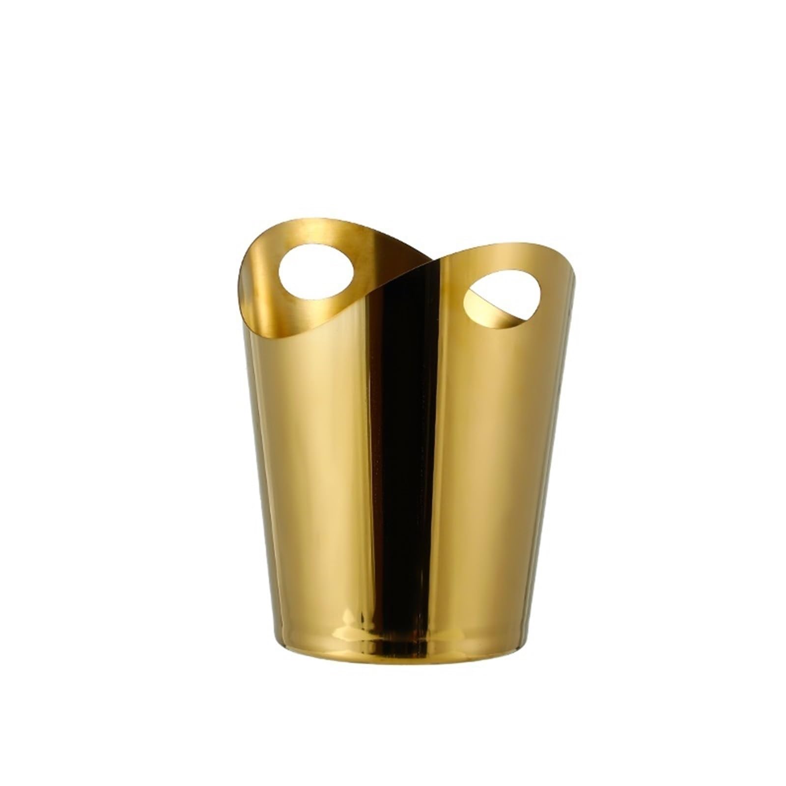 FAJNUZI2024 Stainless Steel Ice Bucket Beverage Tub For Wine Champagne Beer KTV Clubs Bar Parties Ice Bucket Bottle(Gold)