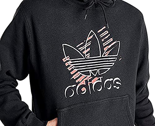Adidas Originals Adi Sketch Trefoil Hoodie Mens Sweatshirts4