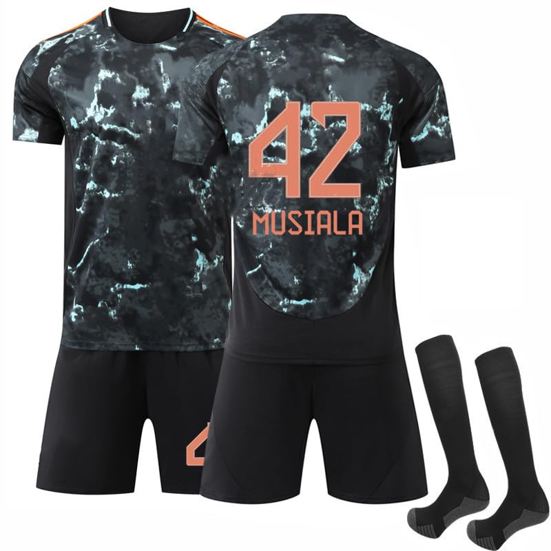 Generisch New 24 25 Bayern Red Home Fußball Jerseys Anzug Trikot Kinder...