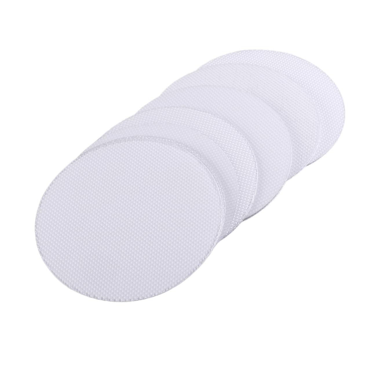BESTYASH 30Pcs Non Slip Round Bathtub Stickers Adhesive Treads for Shower Safety Peva Material for Slippery Surfaces Bathrooms and Pools