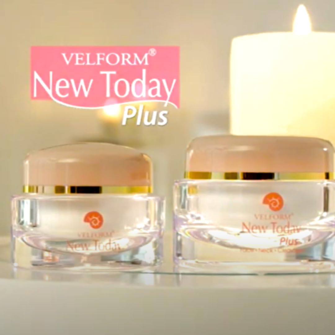 VELFORM - Crème de soin visage New Today - 50ml, Lutte contre les tâches de vieillesse et réduit les cicatrices, produit anti-âge, à base d'extrait protéique de l'escargot (Lot de 2)