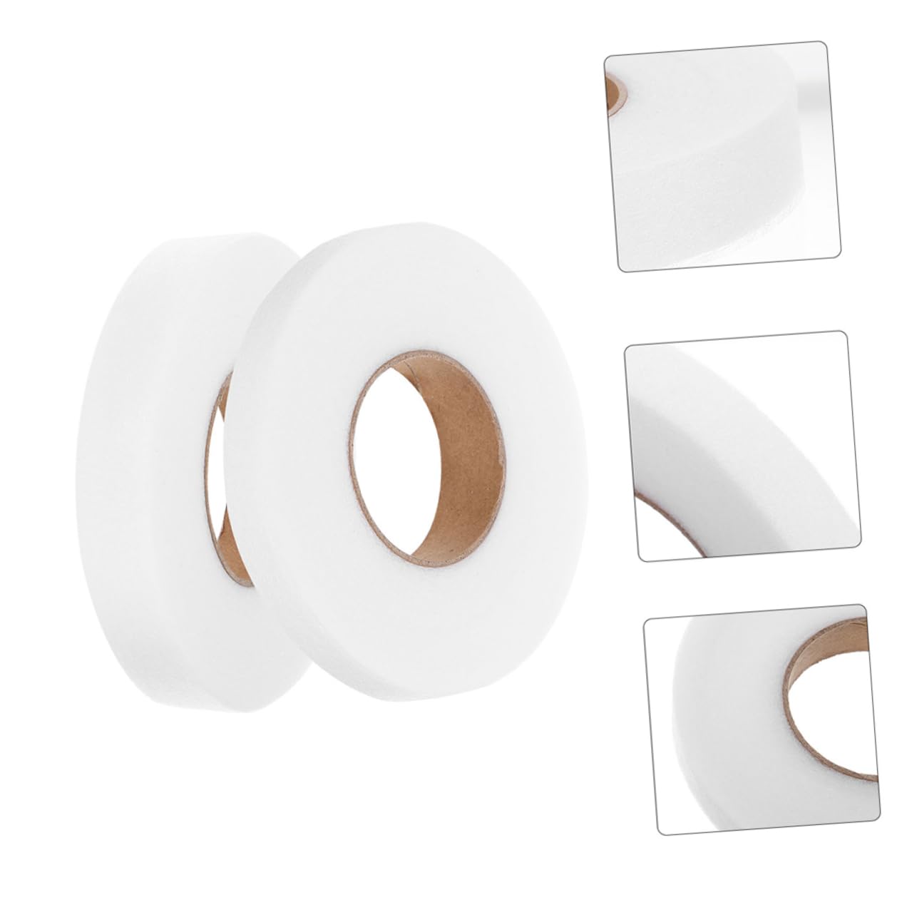 Tofficu 5 Juegos Entretela Fusible Cinta De Doble Cara Cinta De Algodón Para Dobladillo Cinta De Doble Cara Cinta De Coser Cinta De Cortina Cinta De Costura Dobladillo Cintas 2 rollos * 5