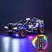 BrickBling Zdalnie sterowany zestaw oświetleniowy do Lego Audi RS Q e-tron (model non-Lego)