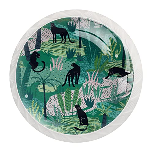 Boutons de commode jungle tropicale pour relooker une chambre d'enfant
