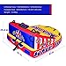 MewVeer Towable Tubes for Boating, 1-2 Riders Towables Inflatable Boat Tube for Boat Tubing, Towables Rider Deck with Full Nylon Cover for Water Sports