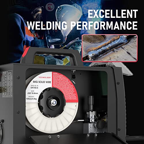 Image of YESWELDER MIG Welding Wire, ER70S-6 Solid Carbon Steel