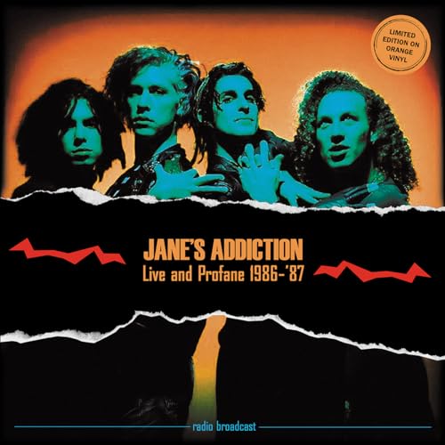 Jane's Addiction - Live And Profane 1986-87: Live In Hollywood & Dallas (orange vinyl) - Vinyl LP