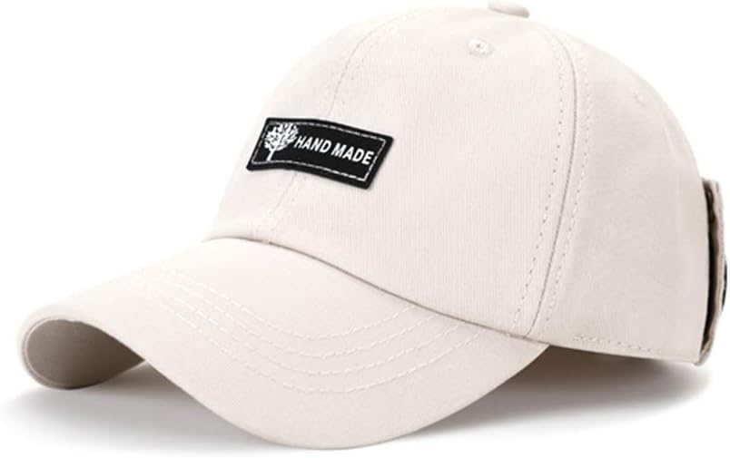 GLOOMALL Retro Aviator hat Glasses Peaked Cap Sunglasses Baseball Cap Hip hop mask (Beige - One Size) - Image 2