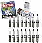 16 pc DENSO Platinum TT Spark Plugs compatible with Ram 2500 5.7L 6.4L V8 2011-2016 Ignition Wire Secondary