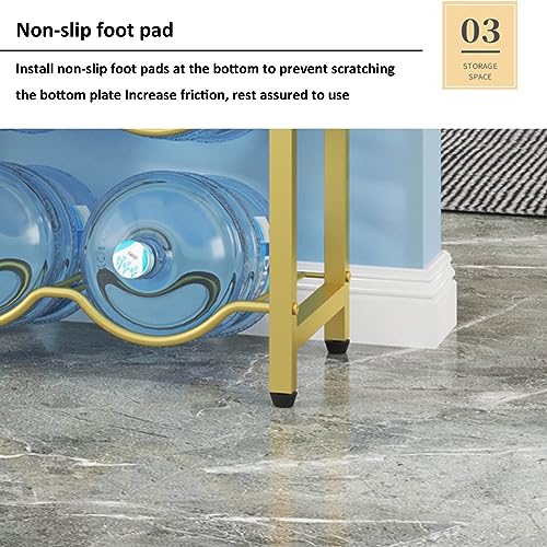 Porte-bouteilles à niveaux pour libérer de l'espace au sol facilement - 2