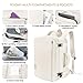Beraliy Travel Backpack, Large Carry On Backpack, Personal Item Travel Bag, Airline Approved 17 Inch Laptop Backpack, College Weekender Business Hiking Bag, Beige