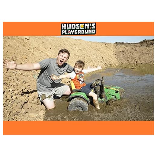 Hudson Saves a Tractor In the Mud!