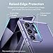 ESR for Samsung Galaxy S24 Ultra Phone Case, 3 Stand Modes Kickstand for S24 Ultra Cover, Military-Grade Drop Protection, Slim Fit, Boost Series Case, Clear Purple