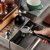 EFUTURETIME Kaffeesatz Abschlagbehälter 35x 25x 10 cm Sudschublade,Silber – Ansicht 6