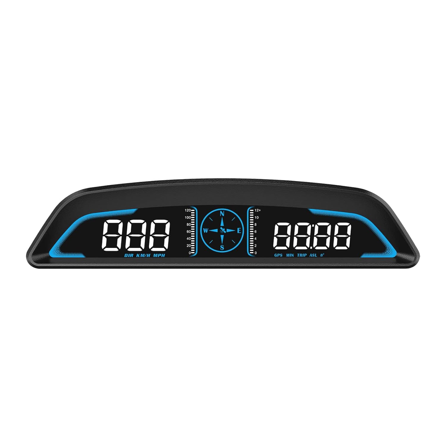 Dyno Racing GPS Digital Display Guage Heads Up Display Speedometer,Speed,Fatigue Driving Alarm,Overspeed Alarm USB Power