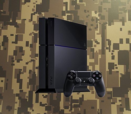 3M Protective vinyl skin for PS4/Controller, Digital Army Camo(combo package), 1x console and 2x controller skin