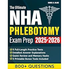 The Ultimate NHA Phlebotomy Exam Prep Audiolibro Por Daniel K. Blake arte de portada