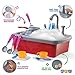 Play22 17 Pc Kids Play Sink with Running Water - Kitchen Sink Toy - Toddler Sink Toy with Real Faucet & Drain, Dishes, Utensils - Play Cooking Stove W/Pan - Kitchen Toys for Toddlers & Kids